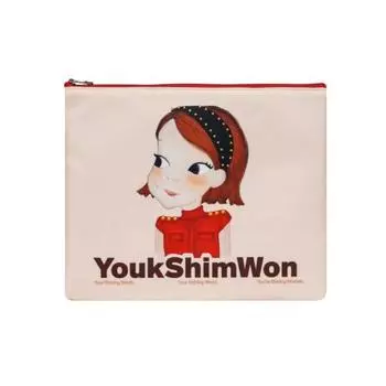 YOUK SHIM WON квадратный плоский карман посередине сзади FREE