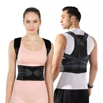 YOUKOYI Posture Hunchback Posture Back Back Back Shoulder Easy to Put On and Take Unisex Supporter, Belt, Belt, Belt, Supporter, Muscles, Blades,