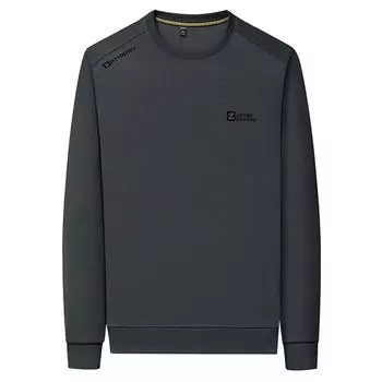 Толстовка с круглым вырезом для молодых и средних мужчин, осенняя, новая, повседневная, с длинными рукавами, свободная, мужская, топы, нижняя часть, модная рубашка M