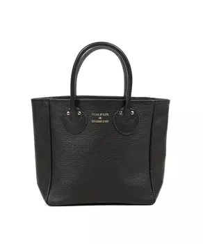 Young Olsen Embossed Leather Tote Small Black & Handbag, Women s,