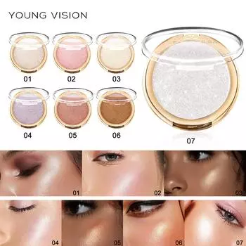 YOUNG VISION Хайлайтер Lighter Blush Baking Powder Powder Fine Shine Highlighter 5.5g