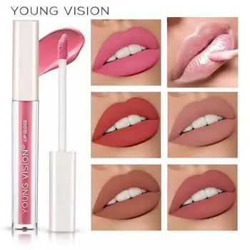 YOUNG VISION Увлажняющий блеск для губ Матовый блеск для губ водостойкий антипригарный стаканчик