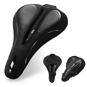 YOUNGDO велосипедное седло подушка седла седло ультра пена с эффектом памяти водонепроницаемый чехол без амортизатора ударопрочный простой в установке чехол, чехол, чехол, толстый,