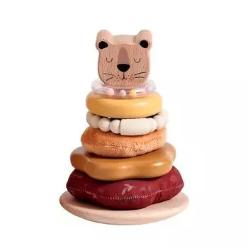 Youngsters s Cute Lion Building Blocks Set, Educational Stacking Toy, Early Learning Puzzle Game, Christmas Gift Lion