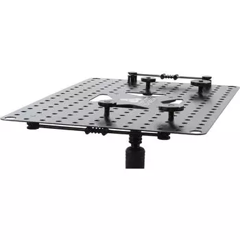 your notebook PC in any attachment to the Secure your storage using the screw and rubber Universal tray TRIAD-ORBIT IO-DESK [Use situation. One-touch