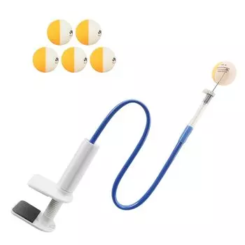 YourKit Настольный теннис Машина для настольного тенниса Пинг-понг Тренировочное оборудование для настольного тенниса для одного человека Тренировочный поворотный стол для настольного тенниса Фиксированный