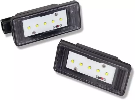 YOURS 220 Номерной фонарь CREE LED Номерной фонарь Комплект из 2 лампочек с регулировкой интенсивности света Инспекция Пользовательские детали Аксессуары Dress Up S Crown/LS500 [С белый