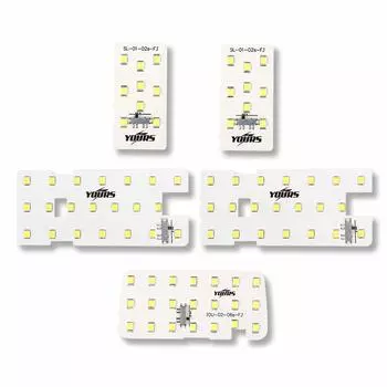 YOURS Delica February светодиодный комплект салонного освещения для автомобилей с экологически чистым дизельным двигателем Mitsubishi DELICA светодиодный салонный светильник с регулировкой интенсивности света Custom белый