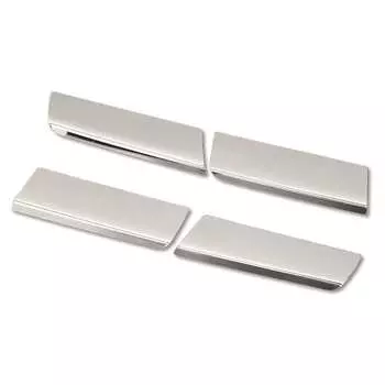 YOURS: E13 Note Exclusive Front Grill Garnish 4PCS [Material: Stainless Steel] NOTE Nissan NISSAN Y34-015 2 M