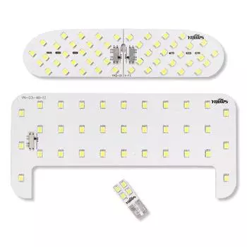 ВАШИ Светодиодный комплект салонного освещения на конец июля 2015 года для автомобилей после незначительных изменений Заказные детали Аксессуары Тюнинг TOYOTA M Porte/SPADE NSP141/NSP145 - белый