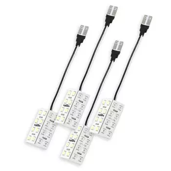 YOURS Совместимо с Land Cruiser 250 Series, комплект из 4 ламп освещения салона, оригинальный светодиодный светильник для салона LAND CRUISER 250 Land