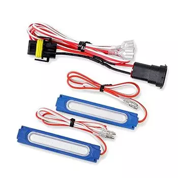 YOURS. T33 X-Trail Exclusive LED Illumination in the Bumper [Color: Blue] Exclusive Design Easy Installation X-TRAIL Nissan Custom Parts Accessories D