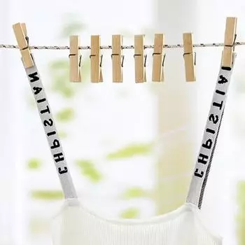 Yousheng 100 шт. бамбуковые зажимы прищепки простые в использовании прочные устойчивые к ржавчине зажимы для белья вешалки многоцелевые зажимы 1 Set