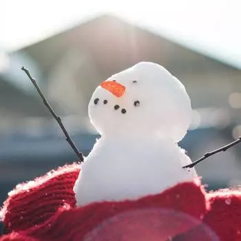 Yousheng 100 шт. мини-нос снеговика, пластиковый рождественский носовой орнамент, полупрозрачный, сделай сам, нос снеговика, принадлежности для рождественских украшений A