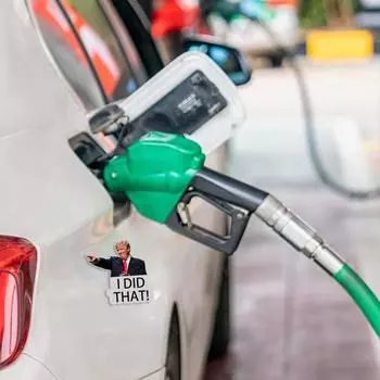 Yousheng 100 шт. наклейки Трампа «Я сделал это», наклейка на бензоколонку, высокоточная печать, водонепроницаемые наклейки на автомобили из ПВХ для ноутбуков 1 Set