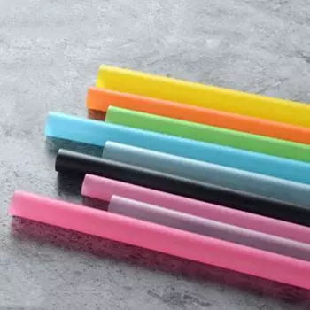 Yousheng 100 шт. PP многоцветные одноразовые большие трубочки для сока соломинки для питья для магазина