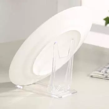 Yousheng 10 шт. подставки из АБС-пластика для тарелок, фотографий, памятные вещи, универсальные прозрачные подставки, аксессуары для дома