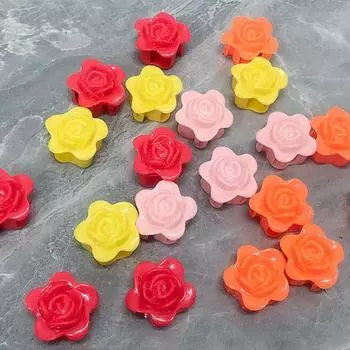 Yousheng 10 шт. зажим для крепления растений на стену, самоклеящийся крючок для фиксации лианы, тяговый инструмент, настенный зажим для поддержки растений Plum Blossom красный