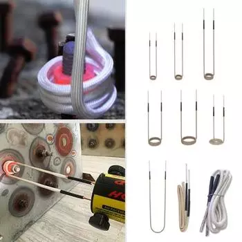 Yousheng 11 шт. комплект индукционных нагревательных катушек, высокая прочность, гибкая конструкция, многоразовые магнитные индукционные нагревательные катушки, аксессуары Sets