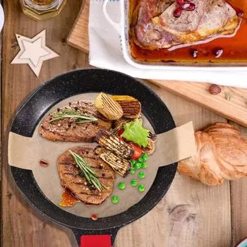 Yousheng 120 шт./пакет инновационная бумага для выпечки простая в использовании легкая впитывающая масло удобная пергаментная бумага для кухни