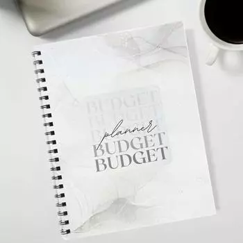 Yousheng 12-месячная бухгалтерская книга Недатированная бухгалтерская книга без ручки Полная финансовая книга записей белый