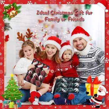 Yousheng 12 шт. Рождественские шары, украшения, небьющиеся пластиковые рождественские елочные подвесные безделушки для праздничного вечернего свадебного украшения красный