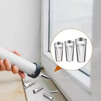 Yousheng 14/16/18/23 шт./компл. насадки для герметика из нержавеющей стали разных размеров, прочное устройство для герметизации, насадка для герметика, аппликатор, финишный инструмент 14PCS