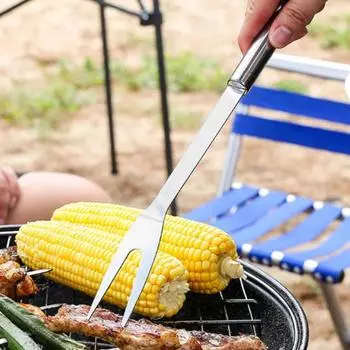 Yousheng 16/20 шт. набор принадлежностей для барбекю из нержавеющей стали, набор принадлежностей для гриля, прочные нескользящие инструменты для гриля на открытом воздухе чёрный