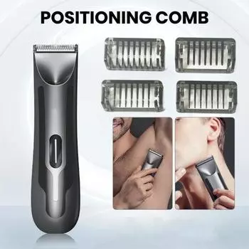 Yousheng 1/2/3/5MM Guide Comb for Philips One Blade QP2520 QP2530 QP2630 QP2620 Electric Trimmer Shaver Attachment Positioning Comb Tool Replacement серый