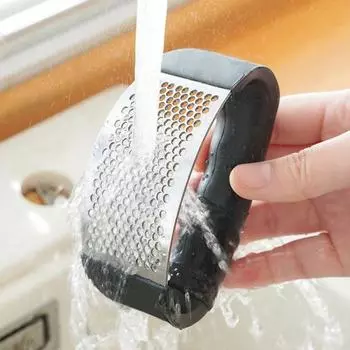 Yousheng 1/2/3 шт. Чеснокодавка из нержавеющей стали, легкоочищаемая чеснокодавилка, измельчитель для овощей и имбиря, измельчитель для любителей кулинарии 1pc