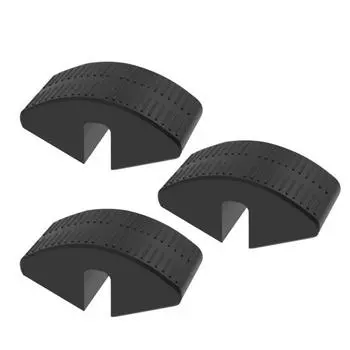 Yousheng 1/2/3 шт. Поддержка для ног лестницы для кровати в общежитии, пластиковая накладка на ступеньку для кроватей-лофтов с противоскользящей поверхностью, защелкивающаяся лестница для двухъярусной кровати в колледже, ступенька для защиты ног 3pcs