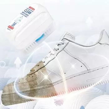 Yousheng 1/2/3 шт. Щетка для дезинфекции белой обуви с пеной 2-в-1 Щетка для чистки обуви с дозатором мыла Восстановление белизны Щетка для обуви 1pc