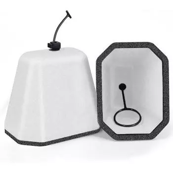 Yousheng 1/2/4 шт. наружные пенопластовые крышки для кранов многоразовые универсальные простые в установке зимние защиты от замерзания наружные крышки для кранов 1pc белый