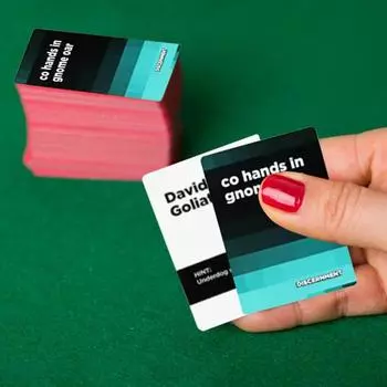 Yousheng 1/2 Sets Discernment Card Game Kids Teens Adults Family Game Night Party Interactive Paper Card Board Game Religious Christian Gift 1 Set