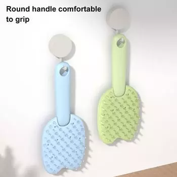 Yousheng 1/2 шт. двухсторонняя щетка для шерсти домашних животных, массажная щетка для собак, кошек, щенков, котят, расческа для удаления спутанной шерсти, инструмент для ухода за домашними животными 1pc зелёный