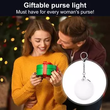 Yousheng 1/2 шт. Подвесной светильник для сумочки с автоматическим датчиком в форме сердца, USB-зарядка, легкий поиск предметов в сумке, декоративный светильник для кошелька 1pc Love Heart