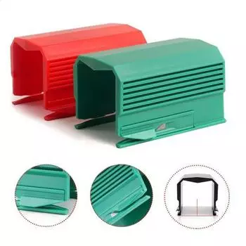 Yousheng 1/2 шт. рождественский резак для упаковочной бумаги, многоцветный практичный резак с двумя лезвиями, подарочные упаковочные принадлежности