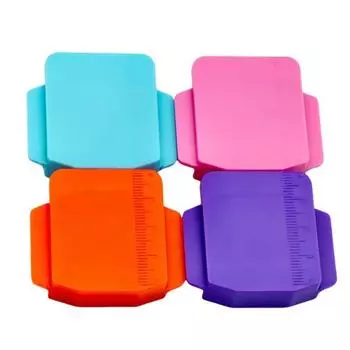 Yousheng 1/2Pcs швейная машина магнитный шовный направляющий инструмент со шкалой многофункциональный швейный подрубатель универсальный швейный машинный инструмент аксессуары 1pc оранжевый