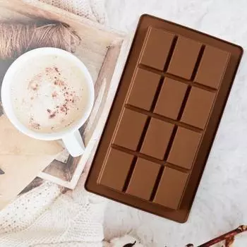 Yousheng 1/2Pcs силиконовая форма для шоколада для плитки глубокая толстая форма для шоколада легко чистить гибкая многоразовая без BPA большая наполненная форма для конфет 1pc