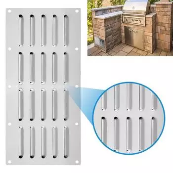 Yousheng 1/2Pcs вентиляционные панели нержавеющие устойчивые к коррозии простая сборка прочная конструкция вентиляционная решетка из нержавеющей стали вентиляционные панели 1pc