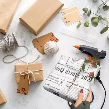 Yousheng 1/3/5/10 шт. рождественская подарочная упаковочная бумага винтажная газетная подарочная коробка рулон ретро художественная упаковочная бумага для поделок подарочный букет цветочная упаковка 1pc