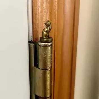 Yousheng 1/3/6/10 шт. Магнитная декоративная фигурка кошки с шарнирной головкой, мини-фигурка котенка из смолы, винтажная статуэтка животного с шарнирной головкой, украшение для дома 1pc серебряный