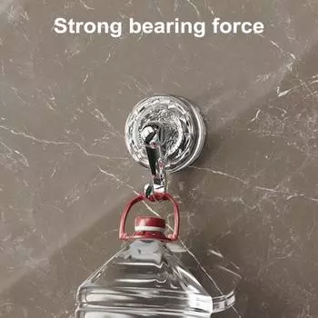 Yousheng 1/4 шт. винтажный крючок с присоской Ripple, сверхпрочный крючок для душа, присоска, органайзер для кухни, спальни, офиса 1pc