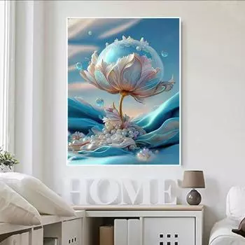 Yousheng 1 комплект 5D DIY Diamond Art Kit Четкий узор Яркий цвет Не выцветает Уменьшение стресса Повышение навыков Мозаика Набор для вышивки крестом Украшение дома