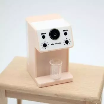 Yousheng 1 комплект, миниатюрный диспенсер для воды, имитация настольного диспенсера для питья, модель мебели, игрушка для украшения кукольного домика белый