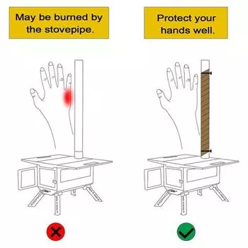 Yousheng 1 комплект огнестойкой ленты с 2 зажимами, съемная регулируемая изоляционная обертка для выхлопной системы, для линии электропередачи коричневый