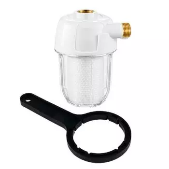 Yousheng 1 комплект, префильтр, сопротивление высокому давлению, разъем из чистой меди, инфильтрация, микронная точность, прозрачная крышка, сито для крана, кухонные принадлежности теплый белый