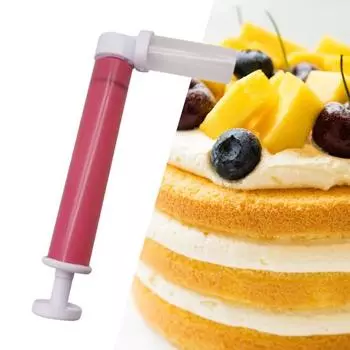 Yousheng 1 комплект ручной аэрограф для торта прочный креативный оригинальный портативный ручной аэрограф для торта для домашней выпечки розовый