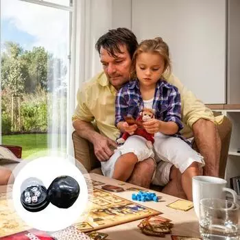 Yousheng 1 набор стаканов для игральных костей с прозрачной крышкой, основание из 5 игральных костей, ручной шейкер, чашка для взрослых, семей, ночных баров, вечеринок, азартных игр, напитков, настольных игр, казино, оборудование синий