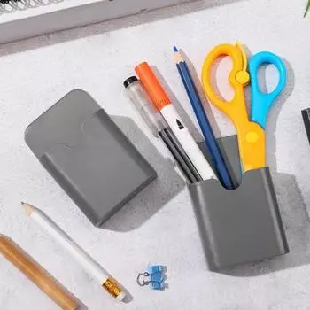 Yousheng 1 пара держатель магнитных маркеров для холодильника коробка для хранения гладкие края без заусенцев широко используемый простой в установке органайзер для хранения ручек и карандашей